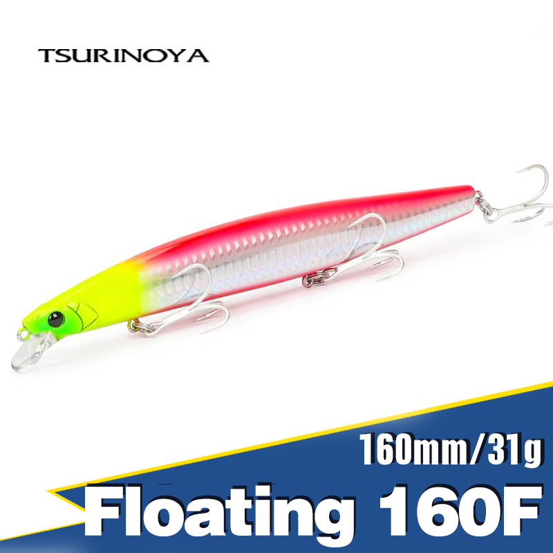 Fishing Lure Topwater - TSURINOYA 160F pececillo flotante señuelo de