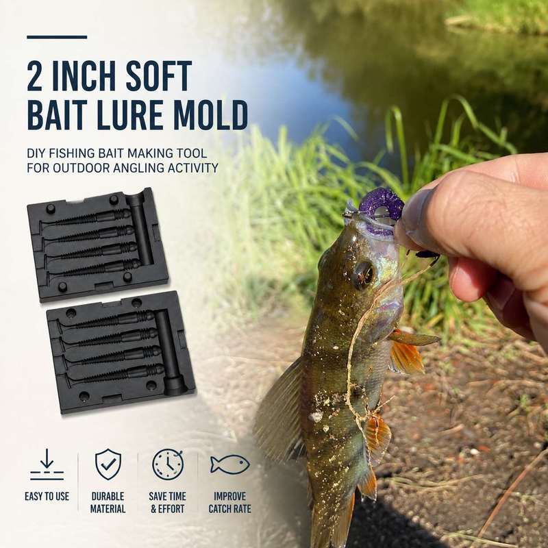 Fishing Lure Kit - Molde para señuelos de cebo blando