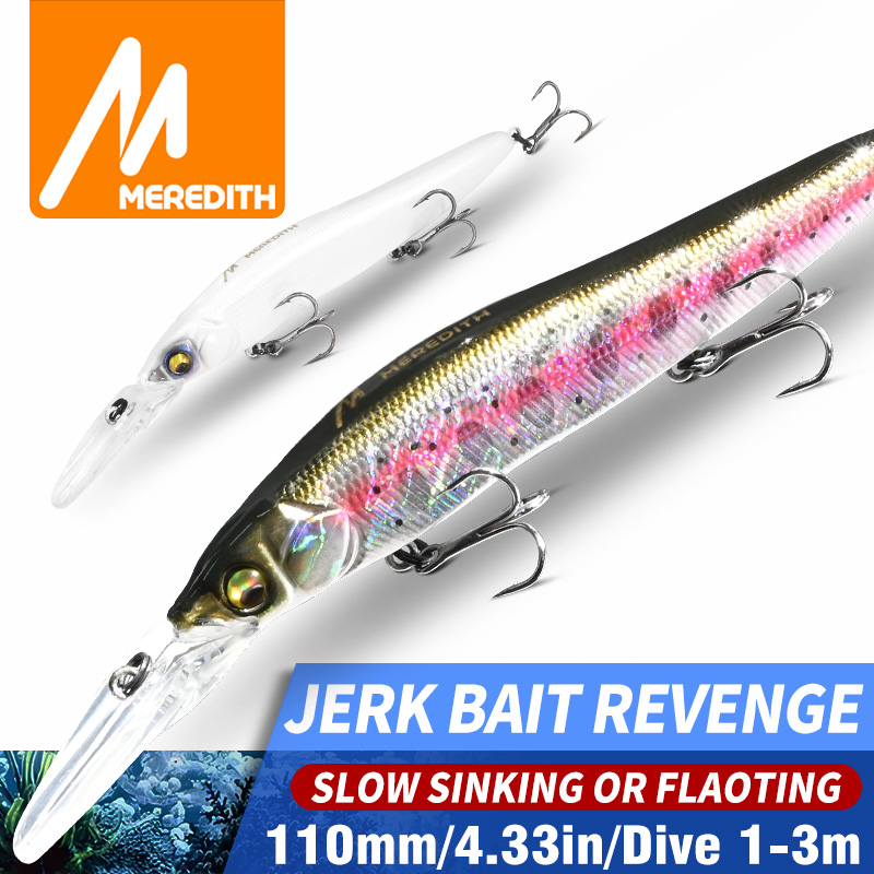 Fishing Lure Spinnerbait - Señuelos de Pesca MEREDITH Minnow Wobbler,