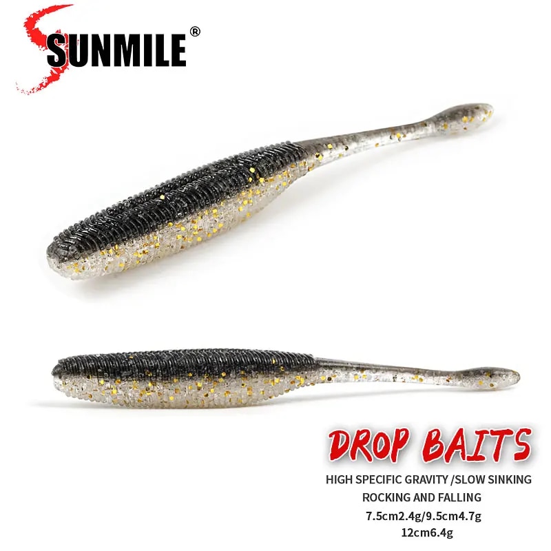 Fishing Lure Spinnerbait - Señuelos de pesca SUNMILE, cebos blandos
