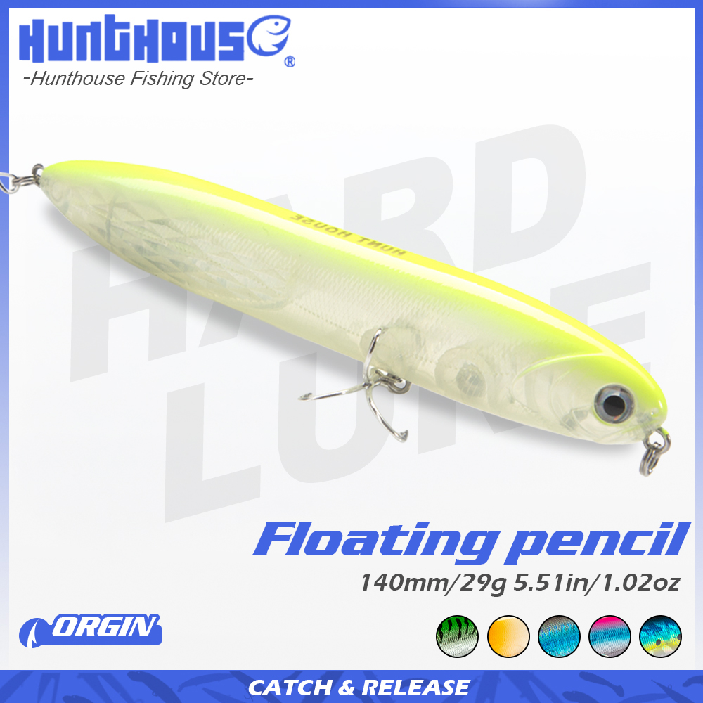 Fishing Lure Topwater - Señuelo de pesca Hunthouse Pencil Surface