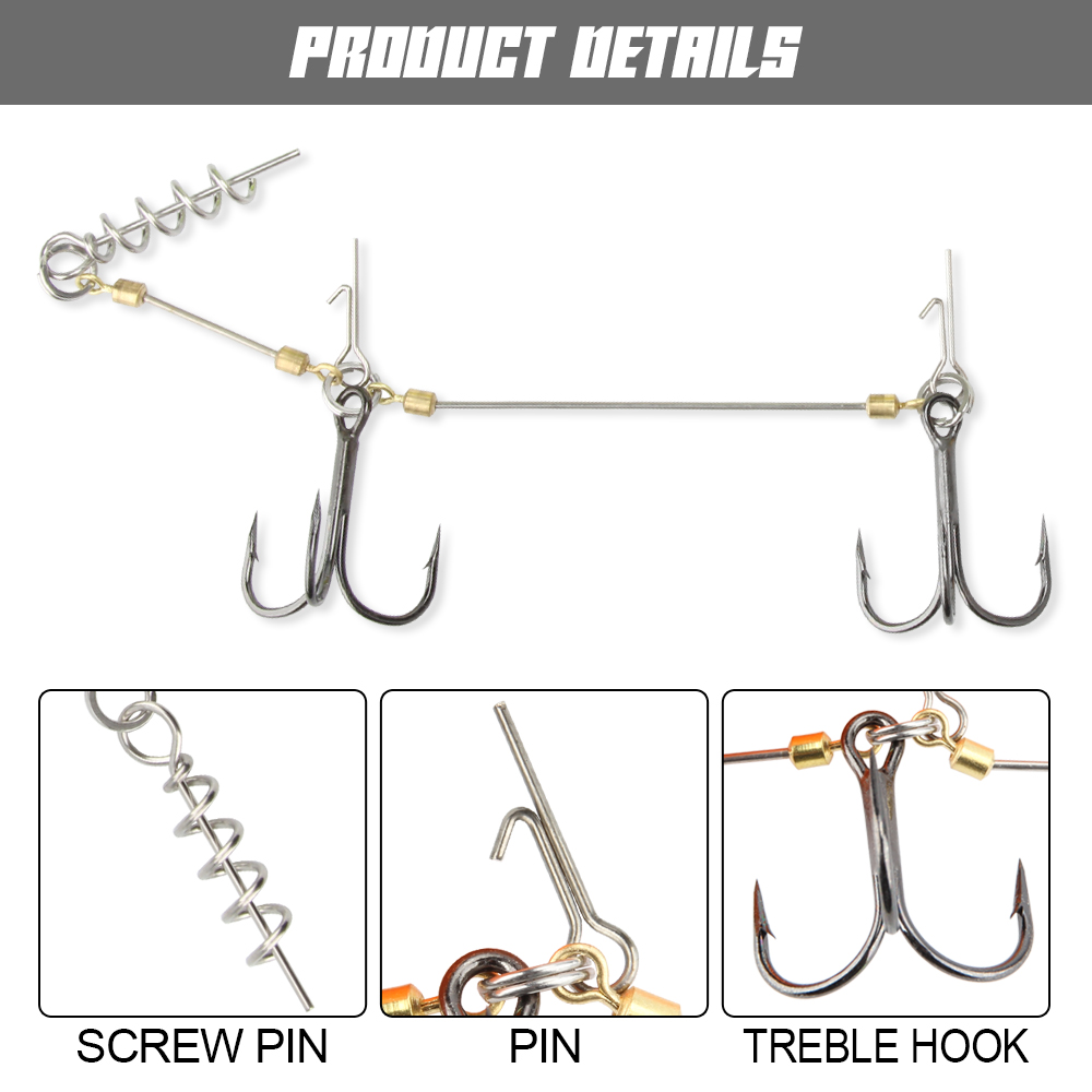 Sistema de anzuelo Spinpoler P - Fishing Lure Swimbait reseña y precio