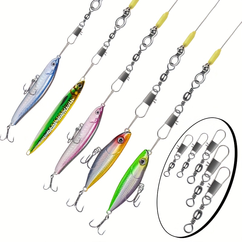 50 unidades/caja Conectores de - Fishing Lure Box reseña y precio