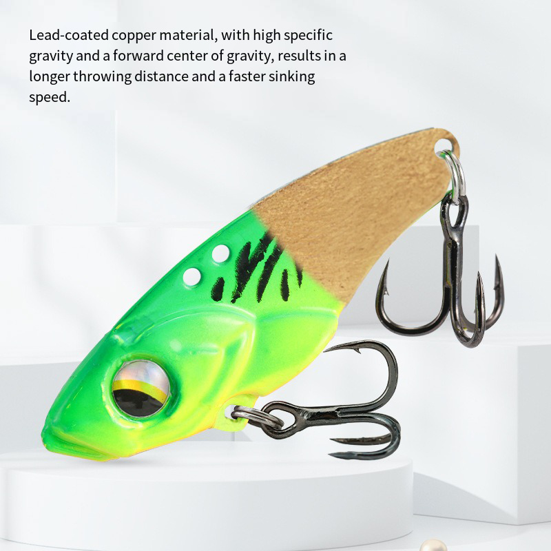 Señuelo de Pesca VIB Metálico, - Fishing Lure Blade Bait reseña y precio