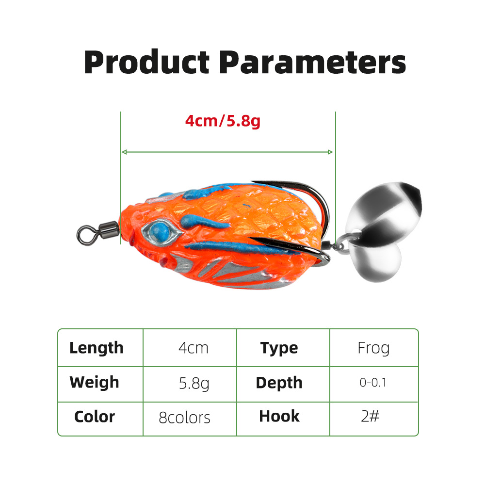 Señuelo de pesca de imitación  - Fishing Lure Blade Bait reseña y precio