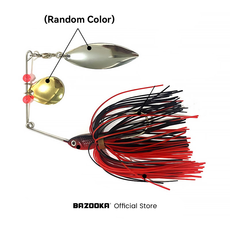 Bazooka 15g 18g Spinnerbait se - Fishing Lure Spinnerbait reseña y precio