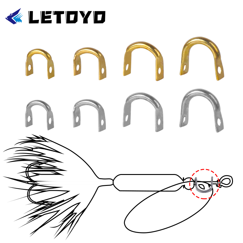 LETOYO 100 Uds. Chubias doblad - Fishing Lure Spinnerbait reseña y precio