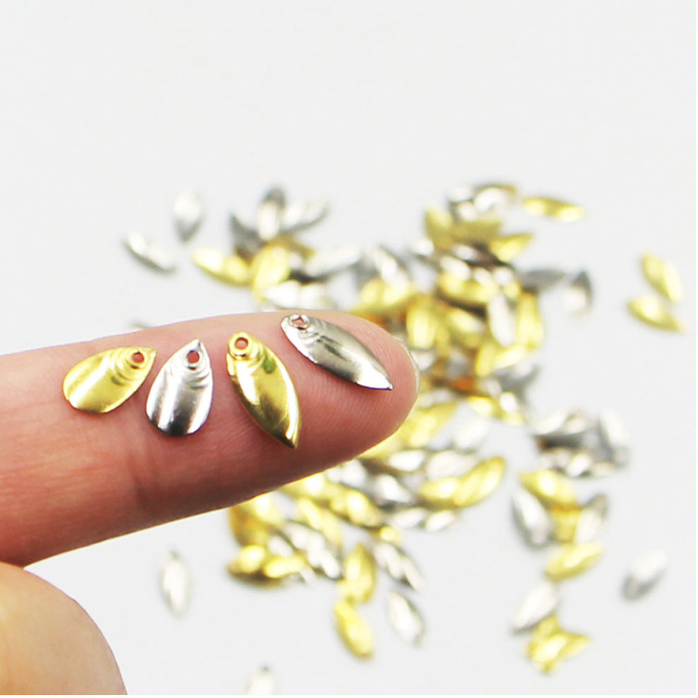 50 unids/lote DIY Spinner de p - Fishing Lure Spinnerbait reseña y precio