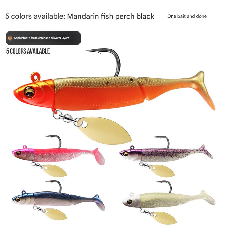 1 señuelo de pesca blando tipo - Fishing Lure Blade Bait reseña y precio