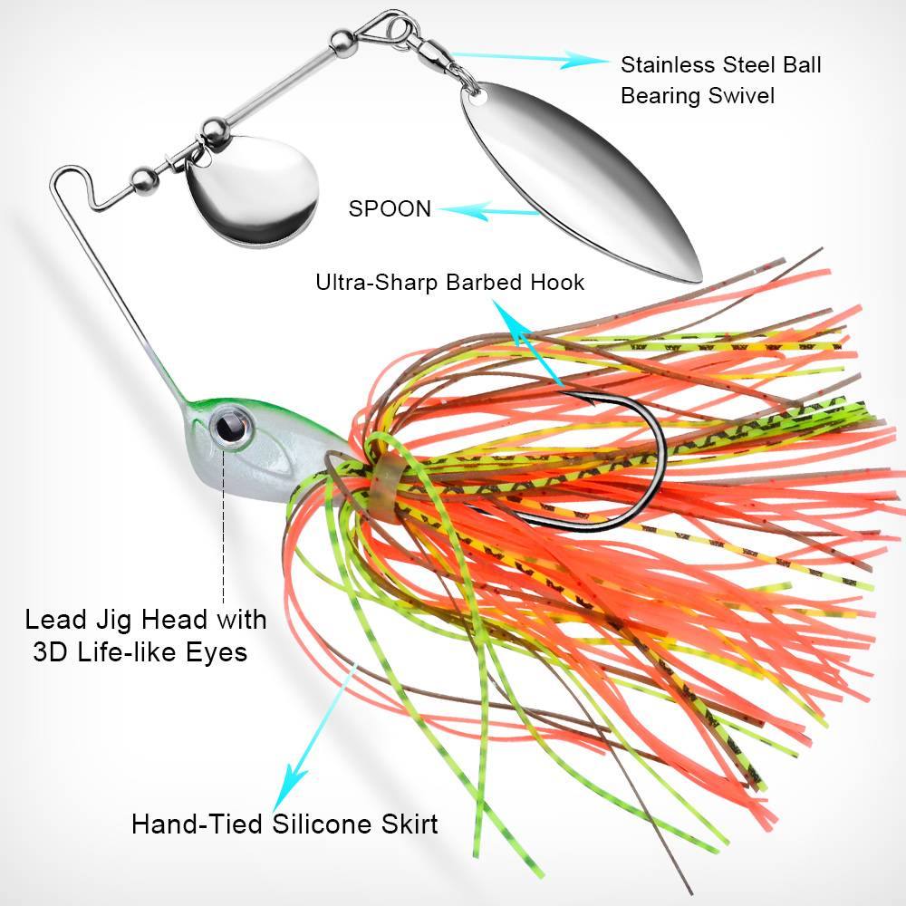 Señuelo de pesca Proberos 10/1 - Fishing Lure Blade Bait reseña y precio