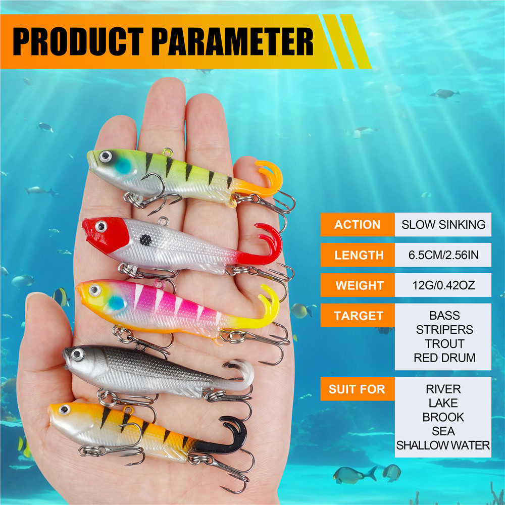 Señuelos de pesca blandos Wobb - Fishing Lure Swimbait reseña y precio