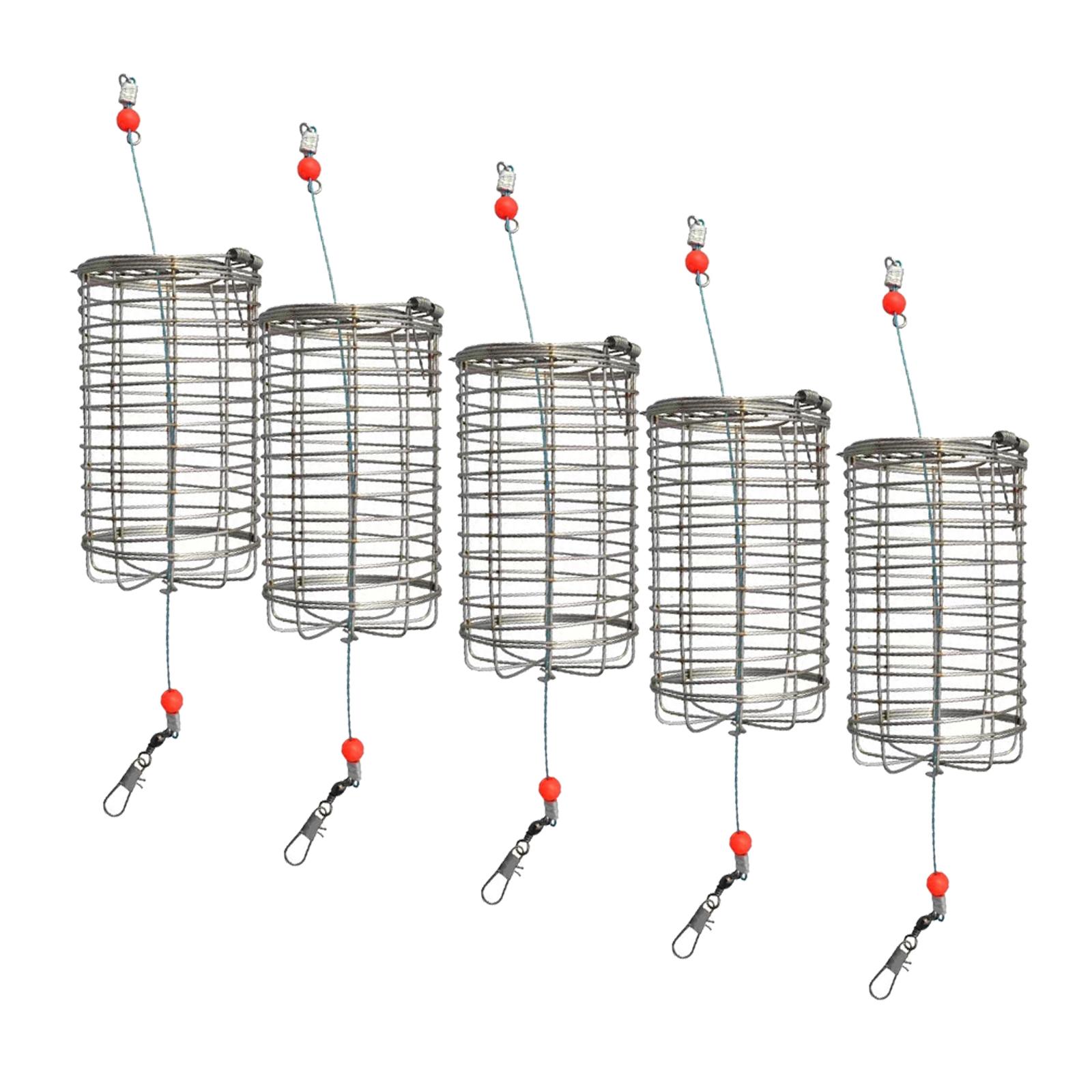 5x alimentador de pesca sólido - Fishing Lure Box reseña y precio