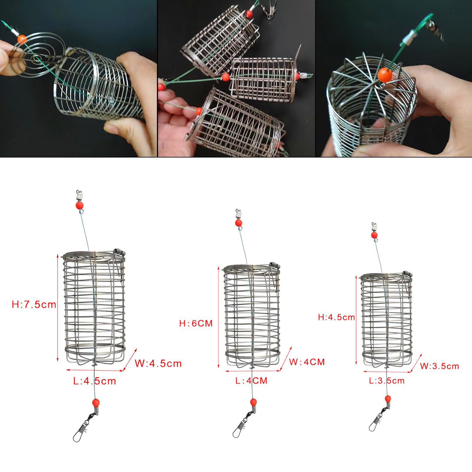 5x alimentador de pesca sólido - Fishing Lure Box reseña y precio