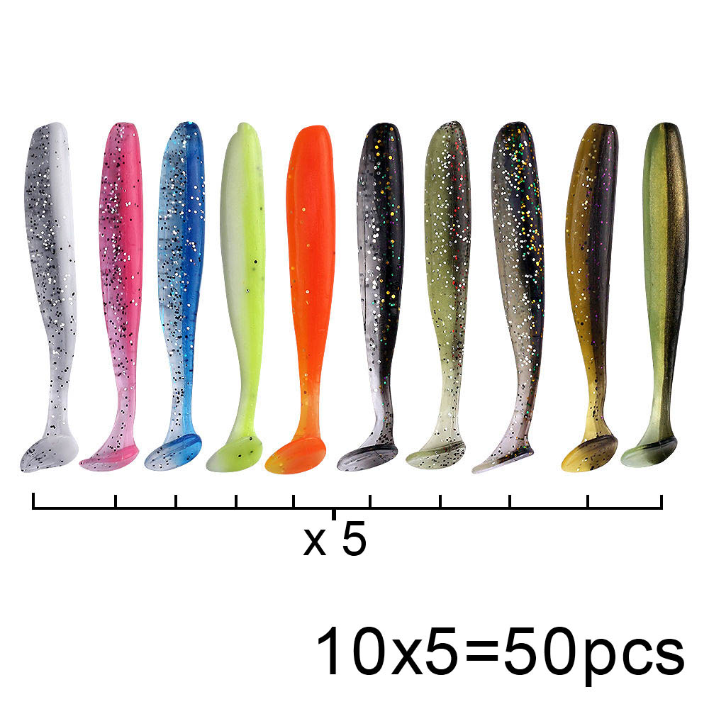 QXO 50 unids/lote Swimbait señ - Fishing Lure Swimbait reseña y precio