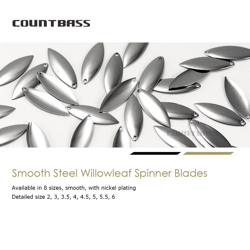 Countbass 50 Uds tamaño 1-6 ho - Fishing Lure Blade Bait reseña y precio