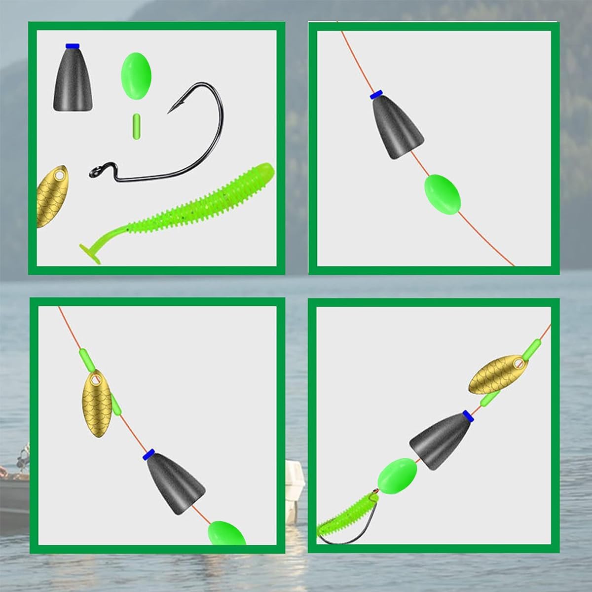 Perlas de Pesca Luminosas Oval - Fishing Lure Making Kit reseña y precio