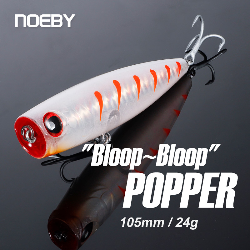 Noeby 105mm 24g Topwater Poppe - Fishing Lure Topwater reseña y precio