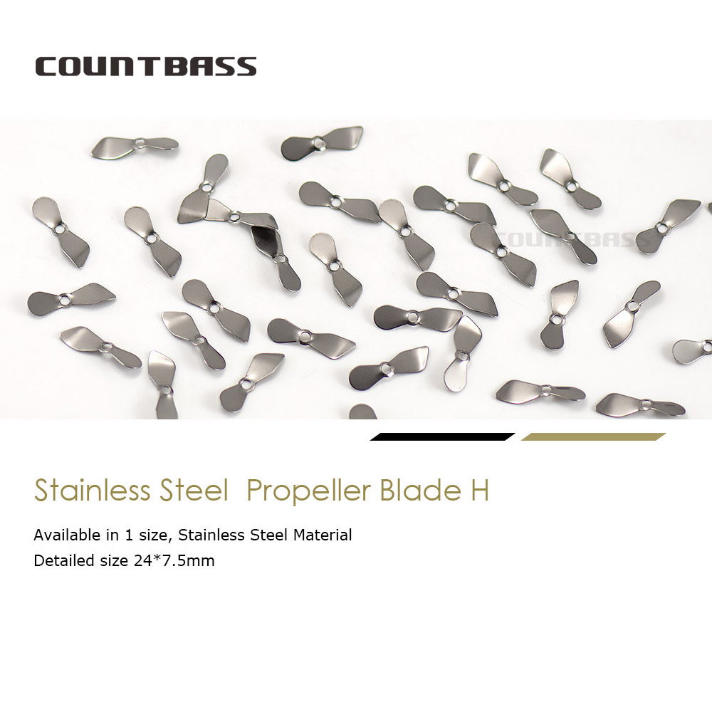 Countbass 50 Uds. Cuchillas de - Fishing Lure Blade Bait reseña y precio