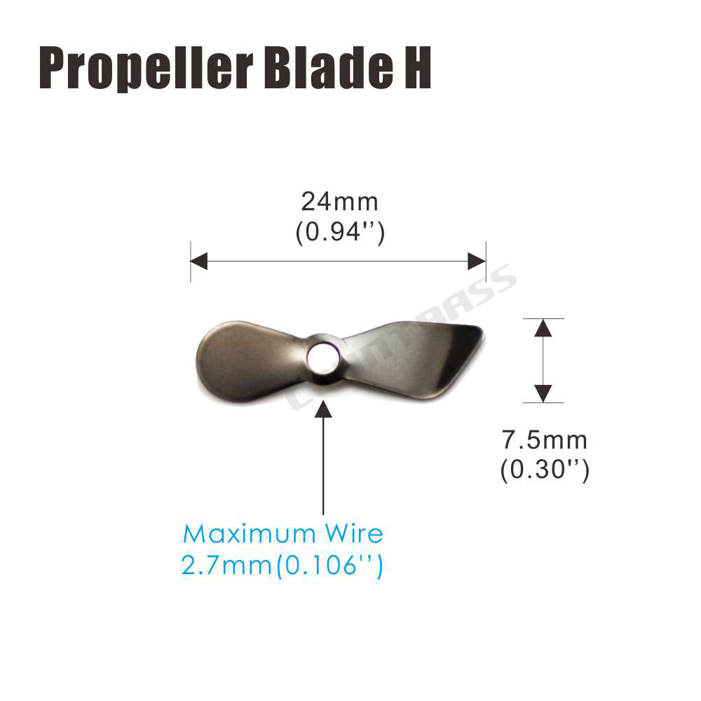 Countbass 50 Uds. Cuchillas de - Fishing Lure Blade Bait reseña y precio